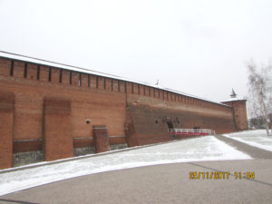 Коломенский Кремль - стена