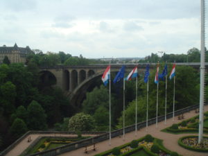 Люксембург зеленый город
