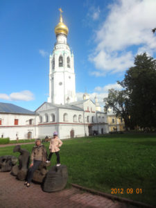 Колокольня Софийского собора в Вологде
