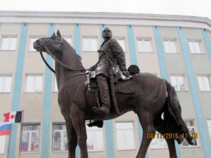 Памятник Дуровой в Сарапуле