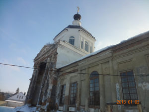 Крестовоздвиженский храм Мценска