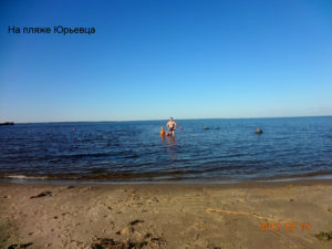 Пляж Юрьевца