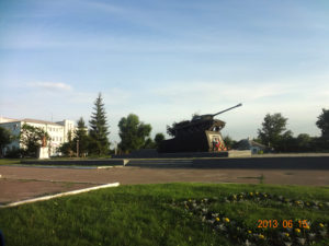 Памятник танкистам в Россоши
