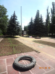 Мемориал Вечный огонь в Острогожске 