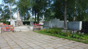 Площадь Павших Борцов в Пудоже 