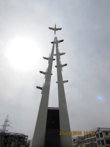 Памятник Журавли в Астрахани