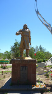 Памятник Чкалову в Ахтубинске