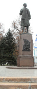 Памятник Космодемьянской в Тамбове