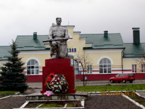 Памятник воину-освободителю в Лепеле