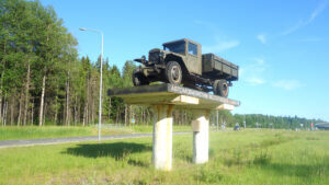 Памятник автомобилистам Вологодской области