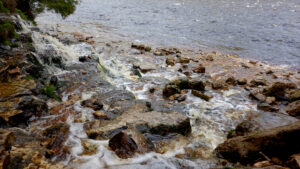 Водопад устья реки Понеретки