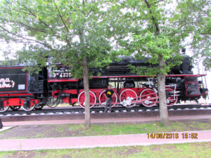 Паровоз Эш-4375 "Комсомолец"