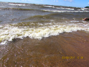 На Финском заливе в поселке Репино