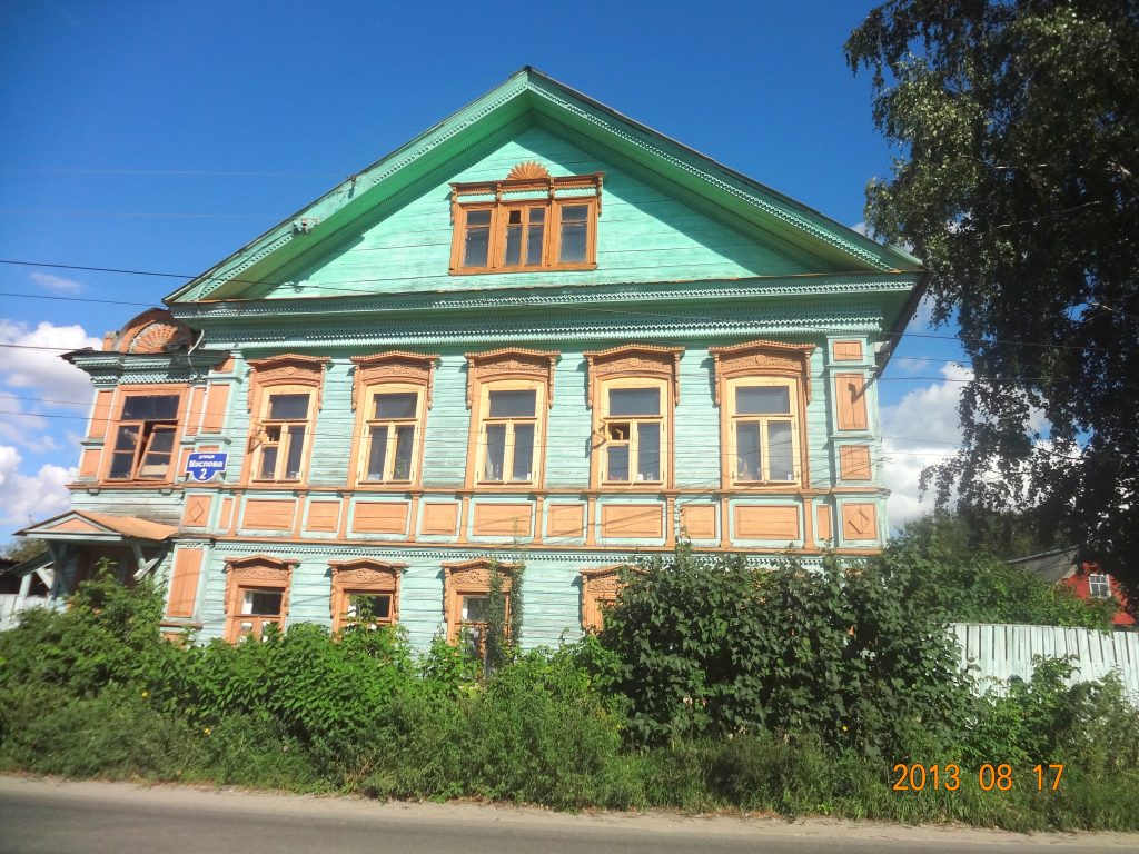 Деревянные дома Городца — деревянное зодчество исторического центра