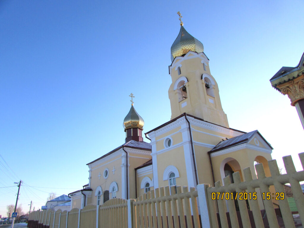 Крестовоздвиженский храм г Кисловодск