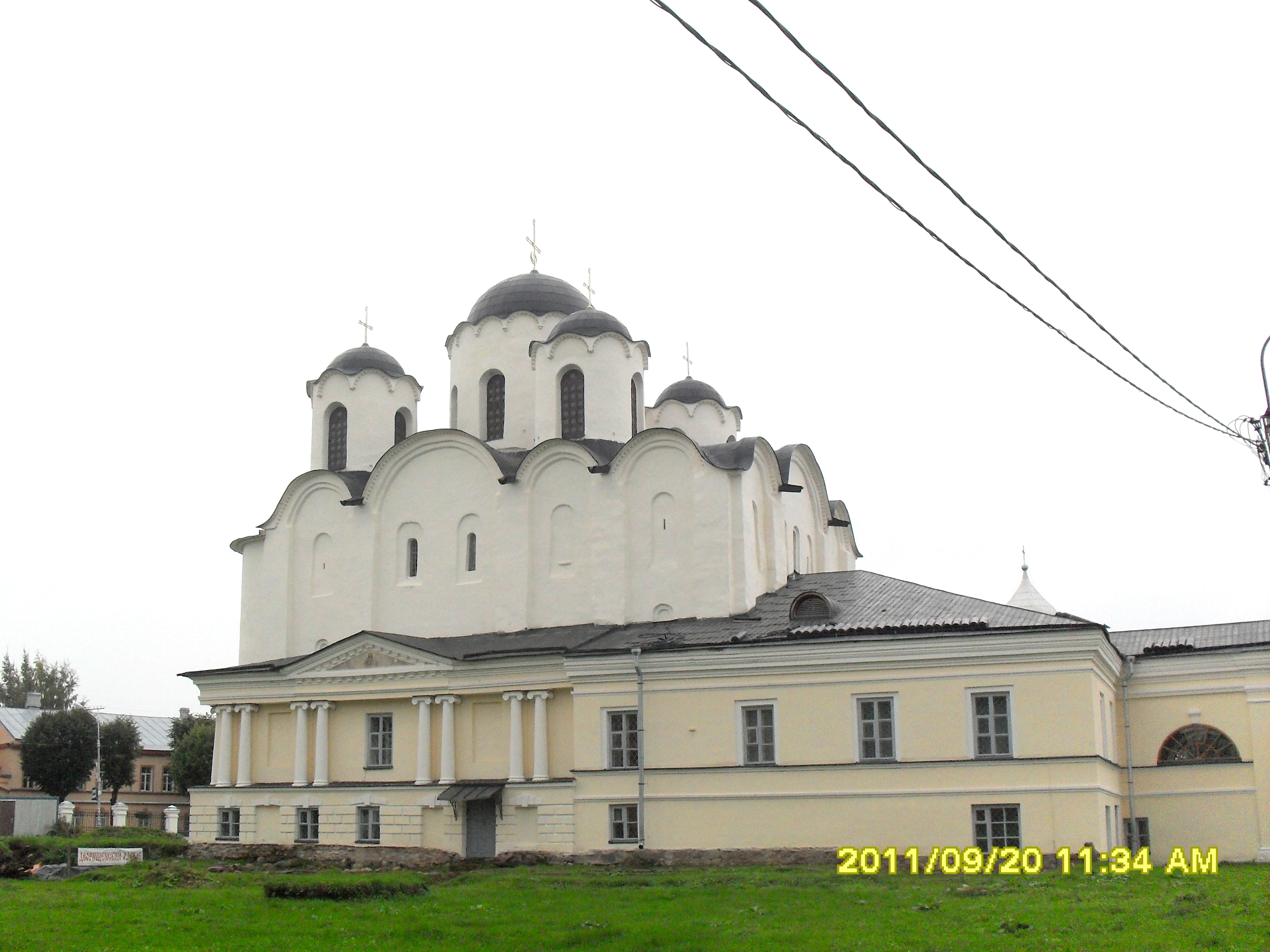 Церкви Ярославово Дворища Новгород