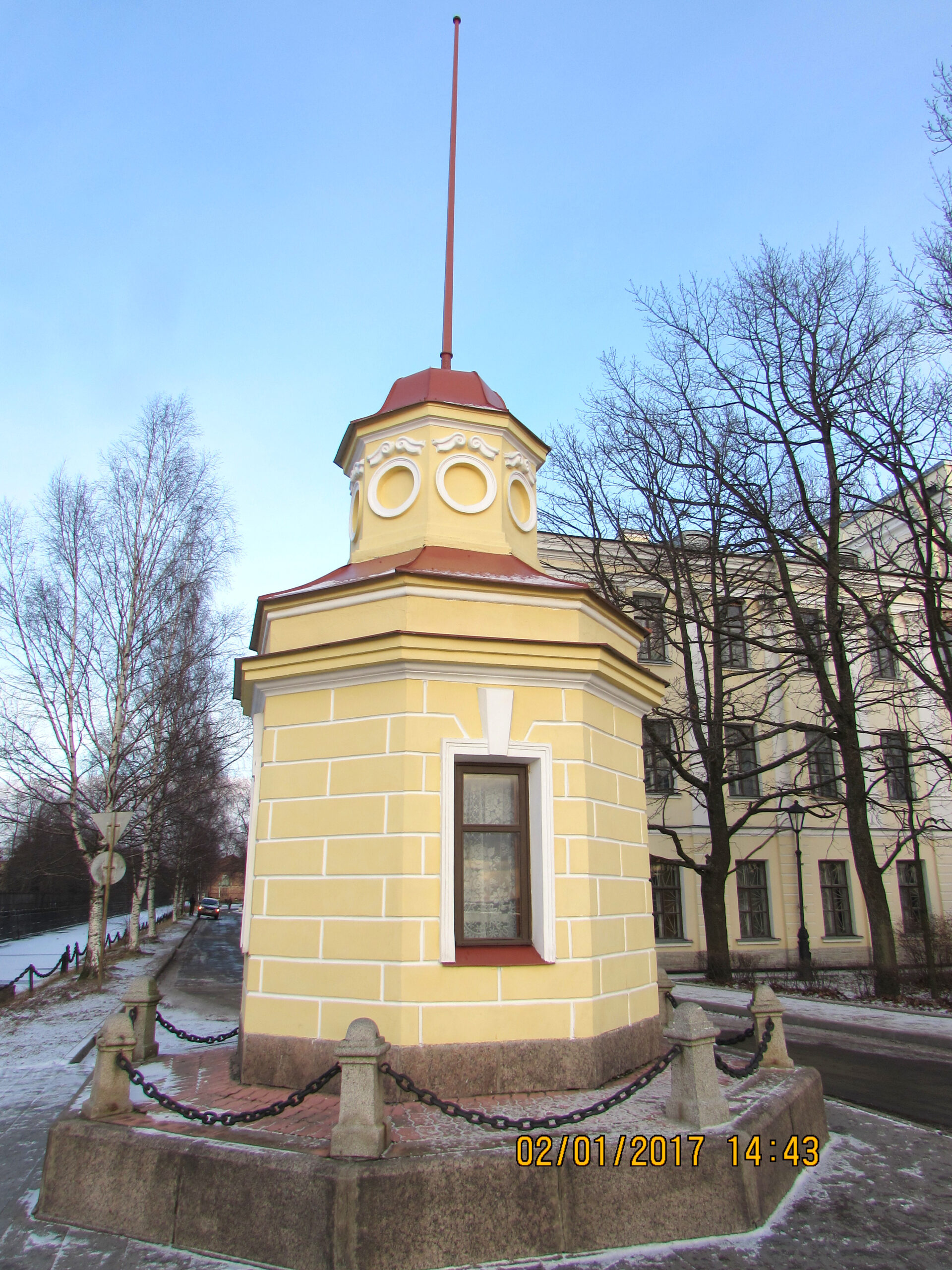 Павильон мареографа кронштадтского футштока