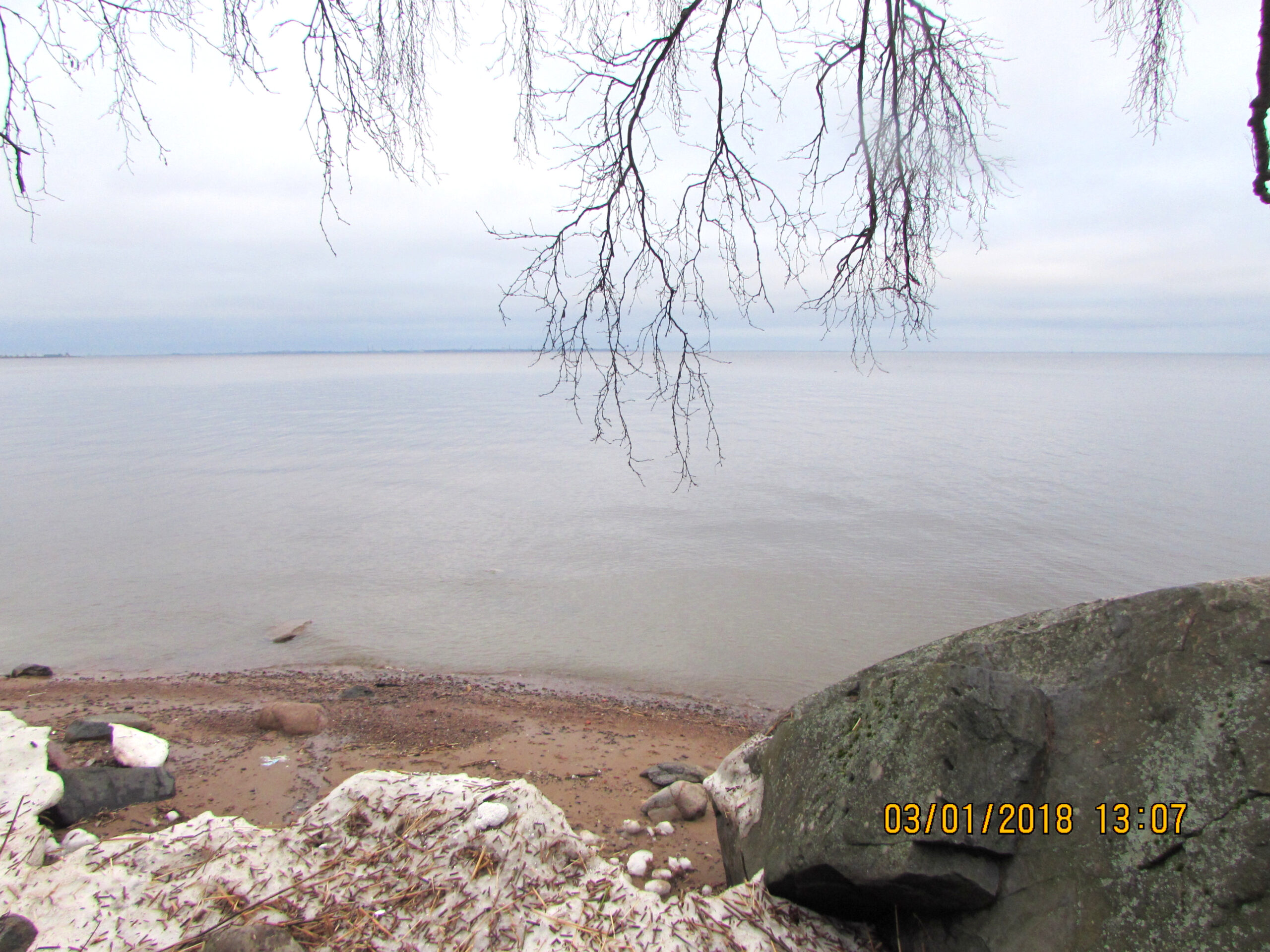 На Финском заливе в городе Ломоносове